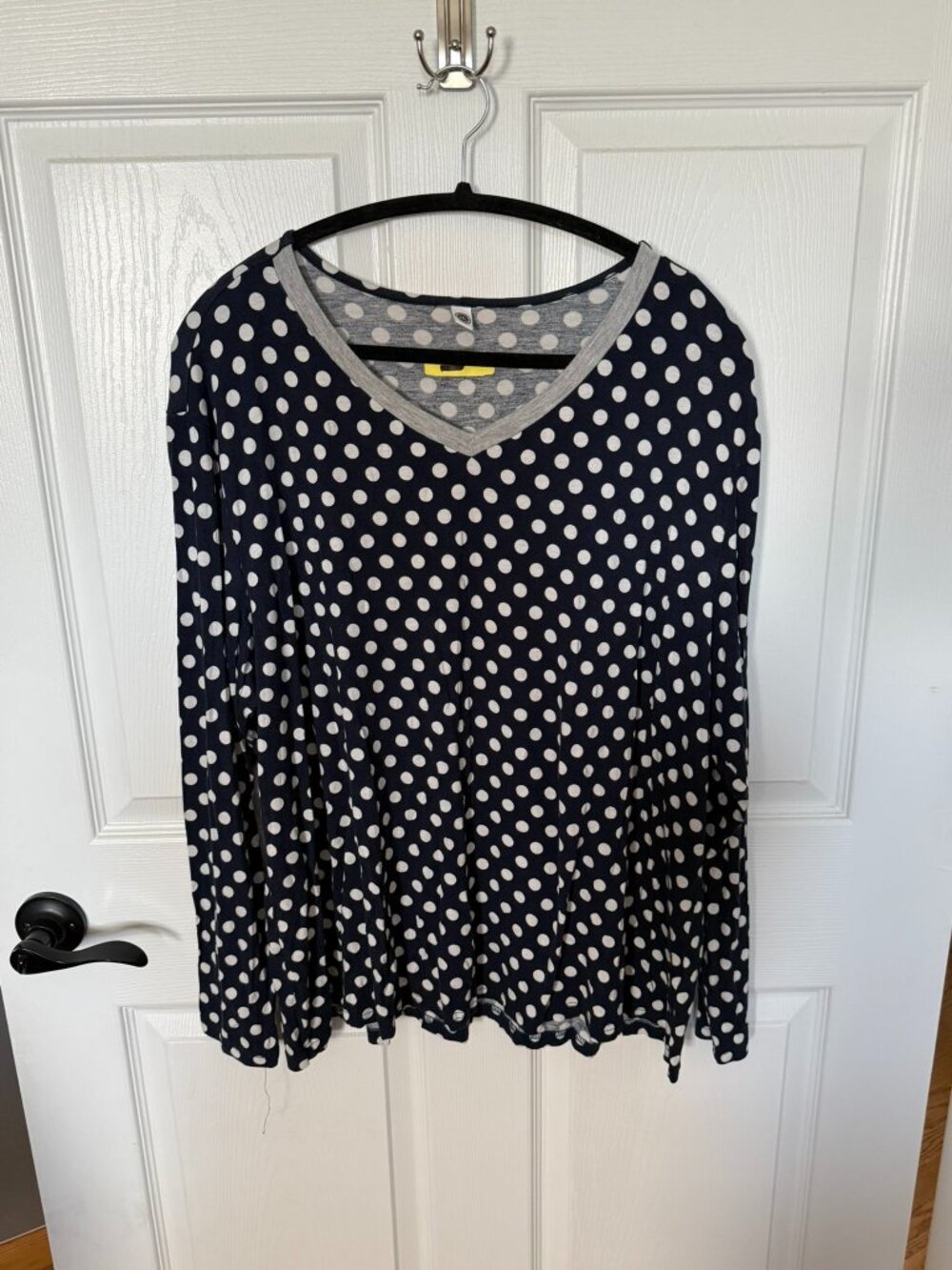 Your Style Polka Dot Long Sleeve